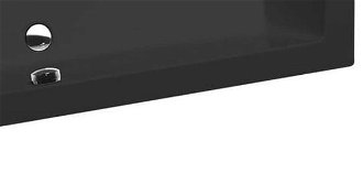Asymetrická vaňa Polysan ANDRA L 90x180 cm akrylát ľavá čierna 72872BM 9