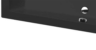 Asymetrická vaňa Polysan ANDRA R 90x170 cm akrylát pravá čierna 81511BM 8