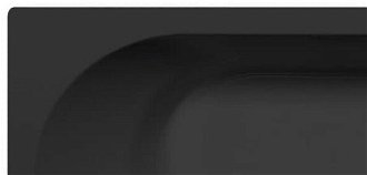 Asymetrická vaňa Polysan TIGRA L 80x170 cm akrylát ľavá čierna 90111BM 6
