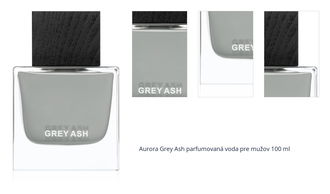 Aurora Grey Ash parfumovaná voda pre mužov 100 ml 1