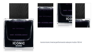 Aurora Iconic Inverse parfumovaná voda pre mužov 100 ml 1