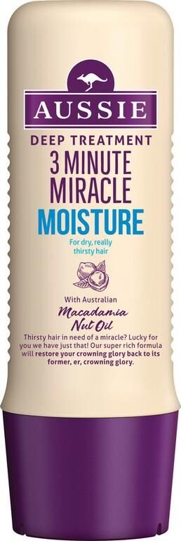 Aussie maska na vlasy 3 Min Miracle Moistu