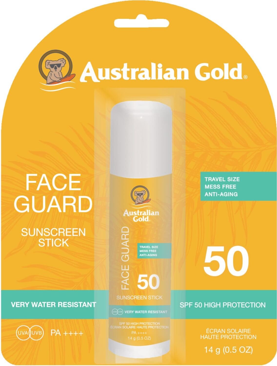Australian Gold Face Guard Stick, SPF 50 14 g