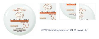 AVÈNE Kompaktný make-up SPF 50 tmavý 10 g 1