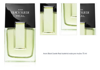 Avon Black Suede Real toaletná voda pre mužov 75 ml 1