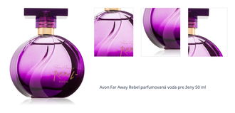 Avon Far Away Rebel parfumovaná voda pre ženy 50 ml 1