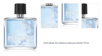 Avon Musk+ Air toaletná voda pre mužov 75 ml 1