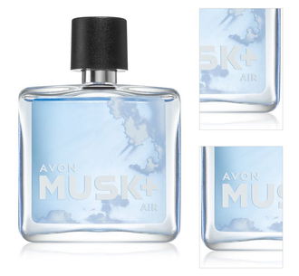 Avon Musk+ Air toaletná voda pre mužov 75 ml 3