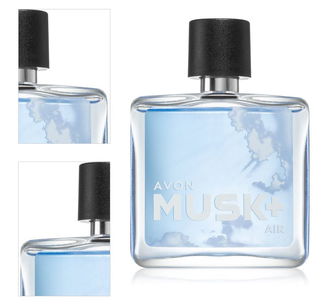 Avon Musk+ Air toaletná voda pre mužov 75 ml 4