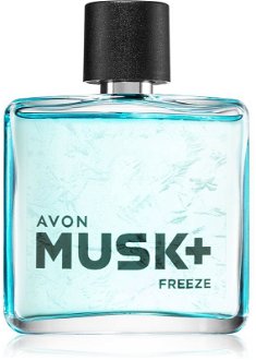 Avon Musk+ Freeze toaletná voda pre mužov 75 ml