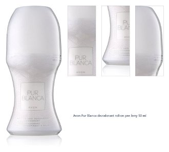 Avon Pur Blanca dezodorant roll-on pre ženy 50 ml 1