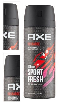 AXE Recharge dezodorant sprej pre mužov 150 ml 4