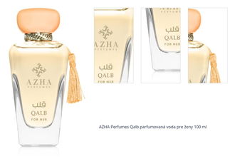 AZHA Perfumes Qalb parfumovaná voda pre ženy 100 ml 1