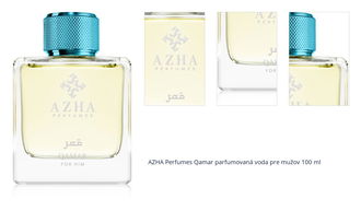 AZHA Perfumes Qamar parfumovaná voda pre mužov 100 ml 1