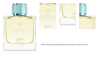 AZHA Perfumes Shafaq parfumovaná voda pre mužov 100 ml 1