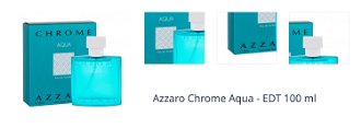 Azzaro Chrome Aqua - EDT 100 ml 1