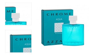 Azzaro Chrome Aqua - EDT 100 ml 4