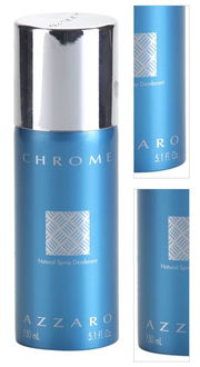 Azzaro Chrome dezodorant v spreji (bez krabičky) pre mužov 150 ml 3