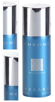 Azzaro Chrome dezodorant v spreji (bez krabičky) pre mužov 150 ml 4