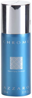 Azzaro Chrome dezodorant v spreji (bez krabičky) pre mužov 150 ml
