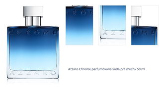 Azzaro Chrome parfumovaná voda pre mužov 50 ml 1