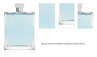 Azzaro Chrome toaletná voda pre mužov 200 ml 1