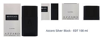 Azzaro Silver Black - EDT 100 ml 1