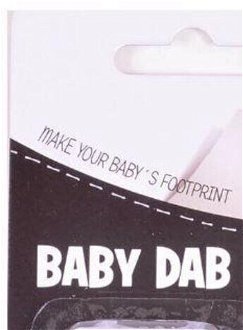 Baby Dab Farba na detské odtlačky šedá,BABY DAB Farba na detské odtlačky - šedá 6