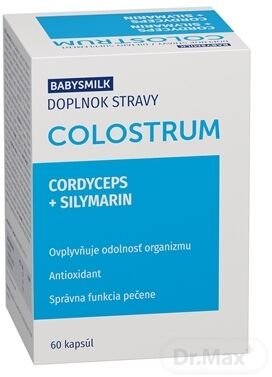 Babysmilk Colostrum + Cordyceps + Sylimarín
