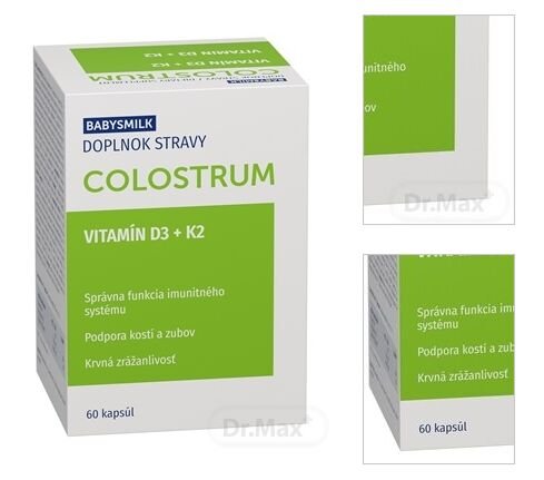 Babysmilk Colostrum + Vitamín D3+K2 8