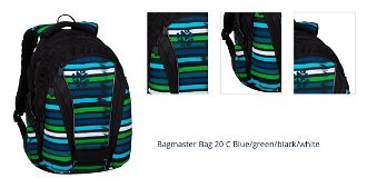 Bagmaster Bag 20 C Blue/green/black/white 1