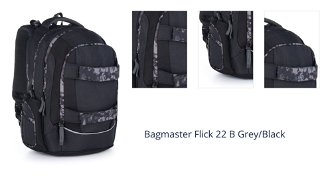 Bagmaster Flick 22 B Grey/Black 1