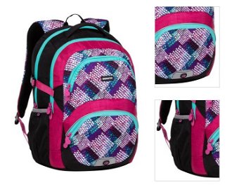 Bagmaster Theory 20 A Pink/turquoise/white 3