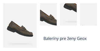 Baleríny pre ženy Geox 1