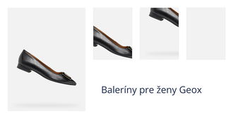 Baleríny pre ženy Geox 1