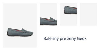 Baleríny pre ženy Geox 1