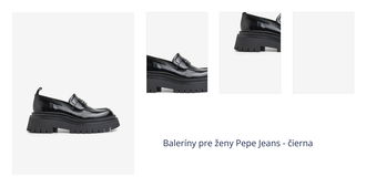 Baleríny pre ženy Pepe Jeans - čierna 1