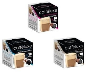 Balíček ochutených káv Cafféluxe - 30 kapsúl pre Dolce Gusto kávovary