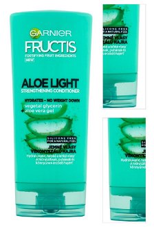 Balzam pre jemné vlasy Garnier Fructis Aloe Light - 200 ml 3