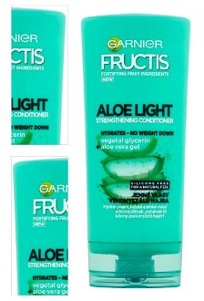 Balzam pre jemné vlasy Garnier Fructis Aloe Light - 200 ml 4