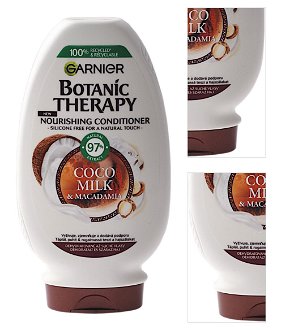 Balzam pre suché a hrubé vlasy Garnier Botanic Therapy Coco - 200 ml 3