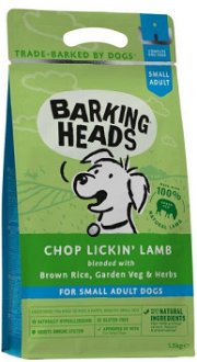 Barking Heads CHOP LICKIN´lamb SMALL breed - 1,5kg