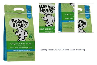 Barking Heads CHOP LICKIN´lamb SMALL breed - 4kg 1