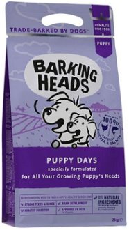 Barking Heads PUPPY days - 18kg + mikroplyšová zelená deka