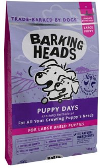 Barking Heads PUPPY days LARGE breed - 18kg 2