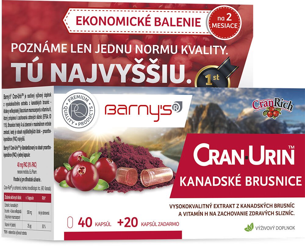 Barny's CRAN-URIN KANADSKÉ BRUSNICE