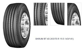 BARUM 265/70 R 19.5 143/141J BT_43 TL M+S 16PR 1
