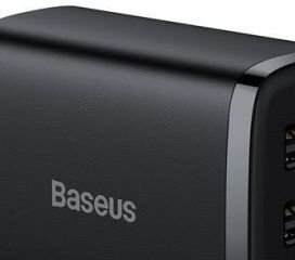Baseus Compact Charger 3U 17W, black 5
