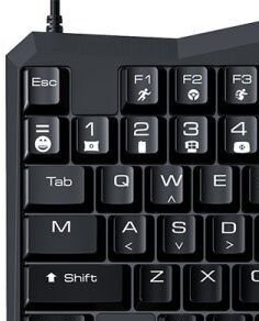 Baseus GAMO One-Handed Gaming Keyboard GMGK01-01 6