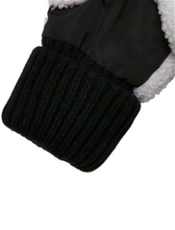 Basic Sherpa gloves black/white 8